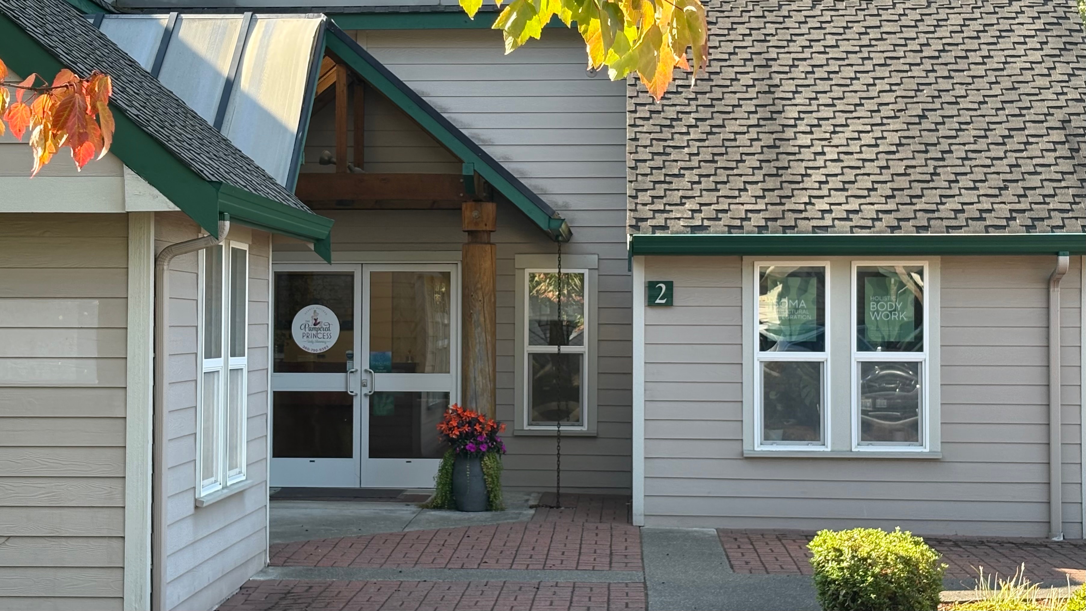 EdenSpa Wellness office exterior — Building 2 entrance